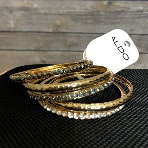 ALDO | Diamond Gold and Black Diamond Bracelets